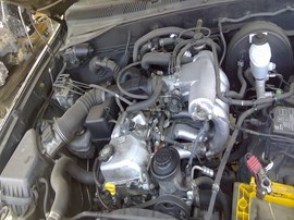 2003 TOYOTA TACOMA, BLACK, SR5 MODEL, EXTD CAB, 2.7L, AT, 2WD,  Z26464